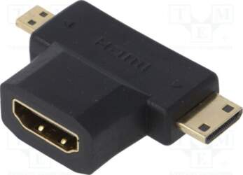 AKYGA Adapter; HDMI socket,micro HDMI