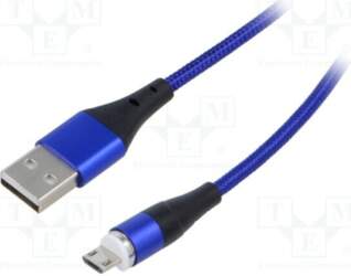 AKYGA Cable; magnetic; USB A plug