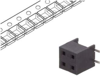 AMPHENOL COMMUNICATIONS SOLUTIONS Connector: wire-board; socket