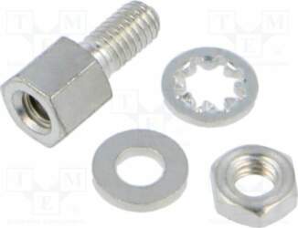 AMPHENOL COMMUNICATIONS SOLUTIONS Screw-set; M3; D-Sub