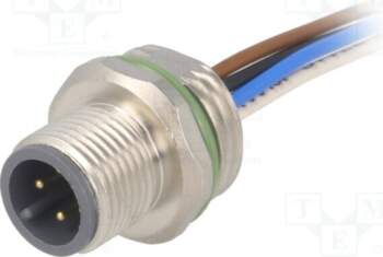 Amphenol CONEC Connector: M12; socket; PIN: