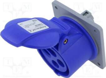 AMPHENOL Connector: AC supply 3-phase; socket