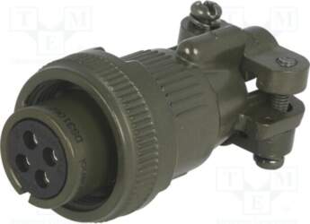 AMPHENOL Connector: circular; plug; for cable