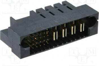 AMPHENOL Connector: wire-board; angled; Urated: 200V