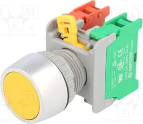AUSPICIOUS Switch: push-button; 22mm; Stabl.pos: