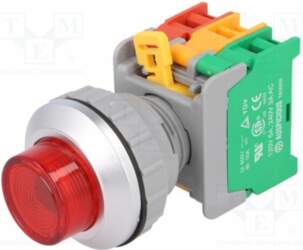 AUSPICIOUS Switch: push-button; 30mm; Stabl.pos: