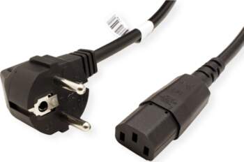 Bachmann mains cable, straight IEC socket