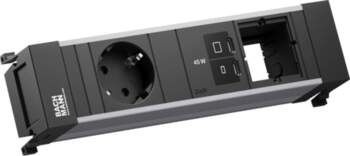 Bachmann POWER FRAME 1xCEE7/3, 1xUSB C/C
