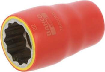 BAHCO Socket: 12-angles; insulated,socket spanner
