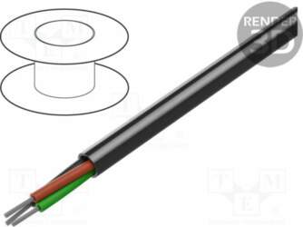 BELDEN Wire: control cable; 4x22AWG; stranded