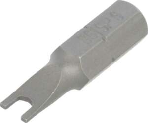 BETA Screwdriver bit; spanner; SP6; 1/4&quot