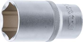 BGS TECHNIC Socket Hex, deep 1/2"