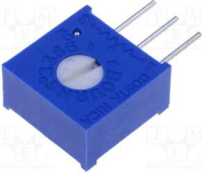 BOURNS Potentiometer: mounting; 1kΩ; single turn