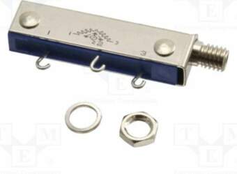 BOURNS Potentiometer: mounting; 200Ω; multiturn; 1W