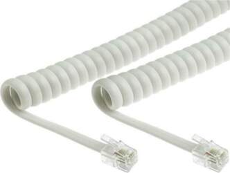 BQ CABLE Cable: telephone; coiled,interlaced