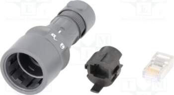 BULGIN Connector: RJ45; plug; PIN: 8