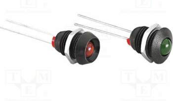 BULGIN Indicator: LED; red; for PCB