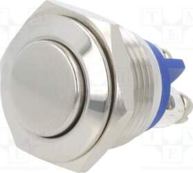 BULGIN Switch: vandal resistant; Pos: 2