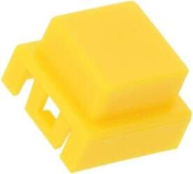 C&K Button; square; yellow | BTNK0130