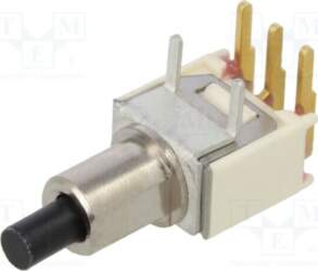 C&K Switch: push-button; Pos: 2; SPDT