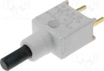 C&K Switch: push-button; Pos: 2; SPST-NO