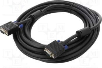 Cable; D-Sub 15pin plug,both sides