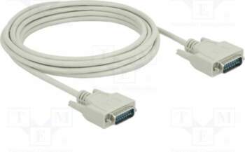 Cable; D-Sub 15pin plug,both sides