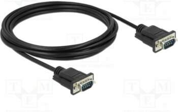 Cable; D-Sub 9pin plug,both sides
