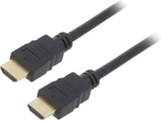 Cable; HDMI plug,both sides; PVC