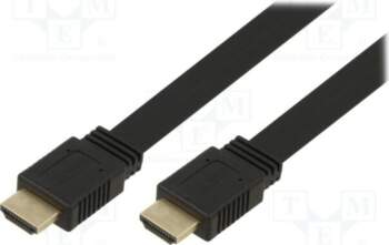 Cable; HDMI plug,both sides; PVC