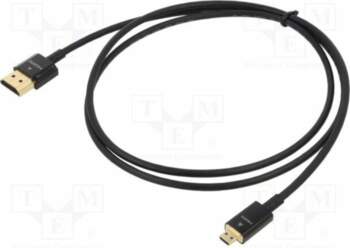 Cable; HDMI plug,micro HDMI plug
