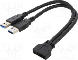 Cable; USB 3.0 19pin,USB