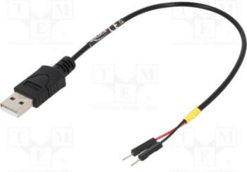 Cable; USB A plug,1pin pin