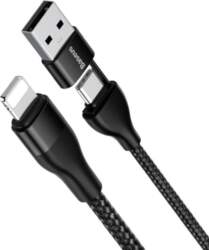 Cable USB C + adapter USB
