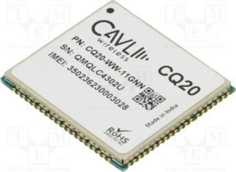 CAVLI WIRELESS INCORPORATED Module: LTE; Down: