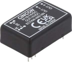 CINCON Converter: DC/DC; 10W; Uin: 18÷75VDC