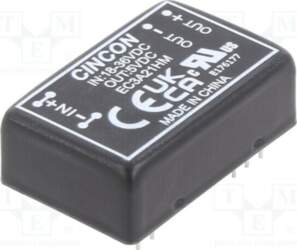 CINCON Converter: DC/DC; 3W; Uin: 18÷36VDC