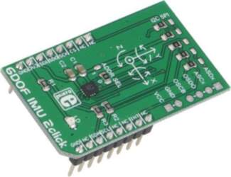 Click board; prototype board; Comp: BMI160