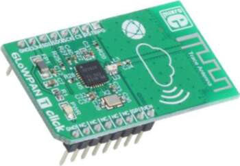 Click board; prototype board; Comp: CC2520