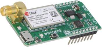 Click board; prototype board; Comp: SARA-R410M