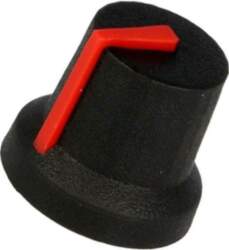 CLIFF Knob; with pointer; rubber,plastic