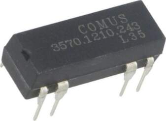 COMUS Relay: reed switch; Ucoil: 24VDC