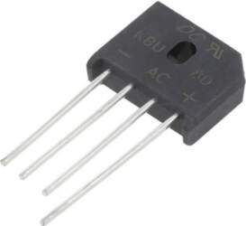 DC COMPONENTS Bridge rectifier: single-phase; Urmax: