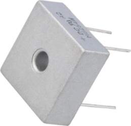 DC COMPONENTS Bridge rectifier: single-phase; Urmax: