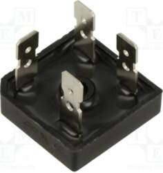 DC COMPONENTS Bridge rectifier: single-phase; Urmax: