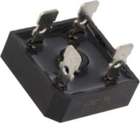 DC COMPONENTS Bridge rectifier: single-phase; Urmax: