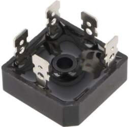 DC COMPONENTS Bridge rectifier: three-phase; Urmax: