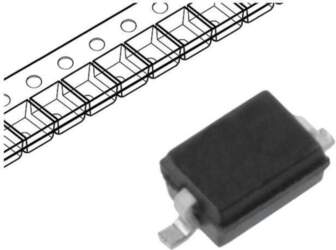 DC COMPONENTS Diode: switching; SMD; 100V