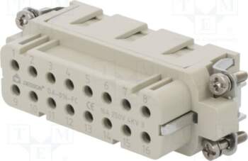DEGSON ELECTRONICS Connector: HDC; contact insert