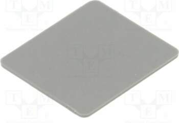DEGSON ELECTRONICS Separating plate; grey |